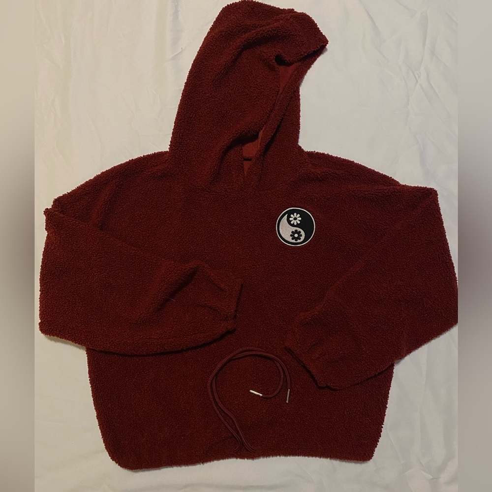 🤍NO BOUNDARIES CROPPED HOODIE!